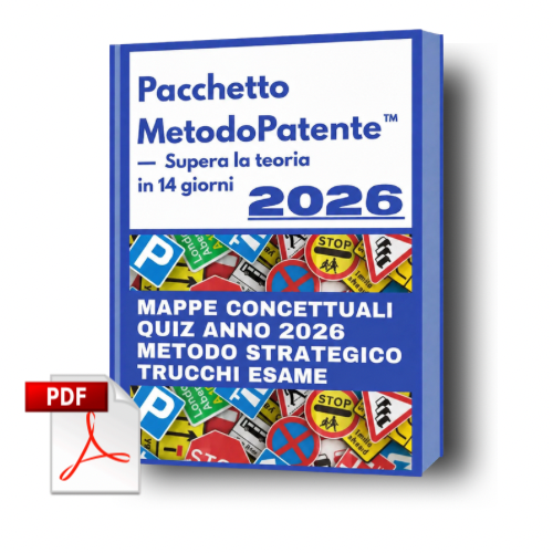 Pacchetto Metodo Patente - Supera la teoria in 14 giorni